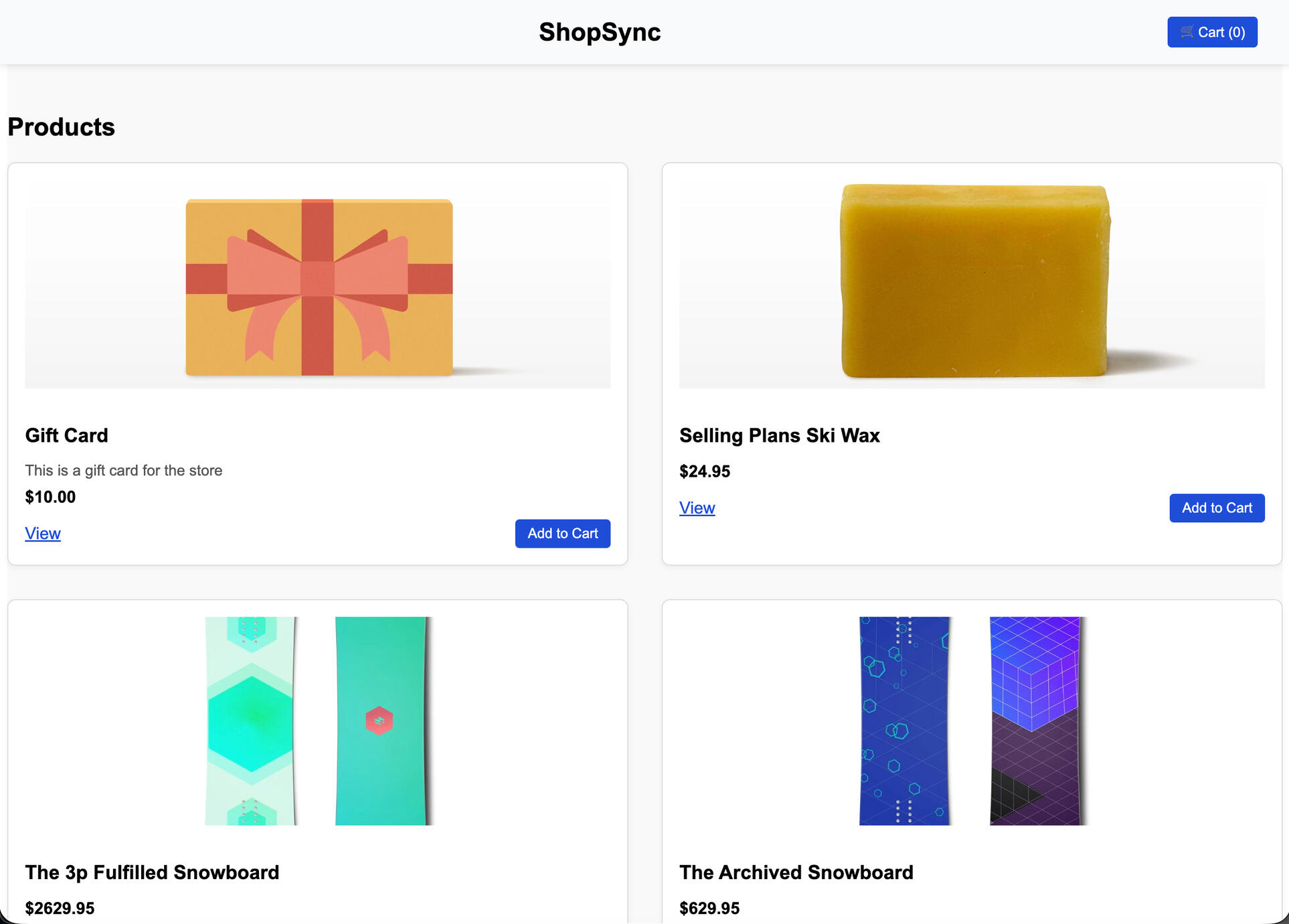 ShopSync (PHP, Laravel, blade, Vue, MYSQL, Shopify)