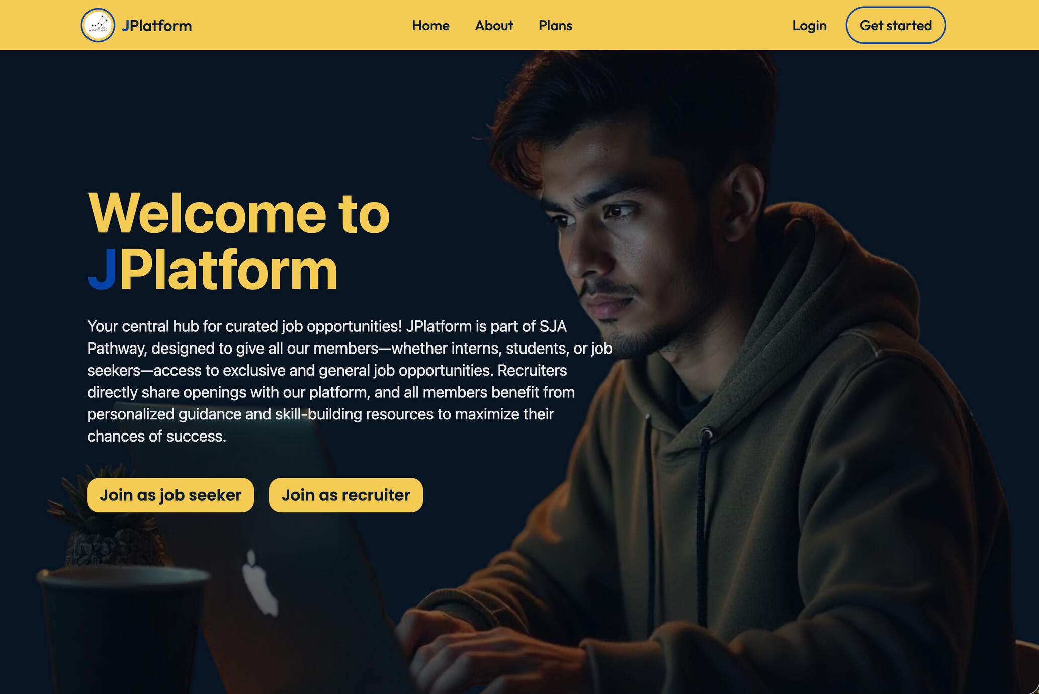 JPlatform (React, Vite, Typescript, Tailwind CSS, PostgreSQL) - In Progress